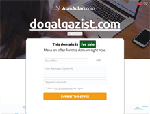 Tablet Screenshot of dogalgazist.com